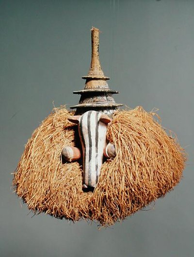 Zoomorphic Mask by Congolese