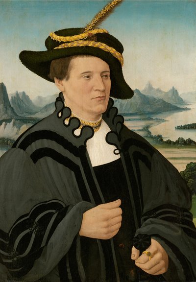 Portrait of Fridrich Rorbach, 1532 by Conrad Faber von Creuznach