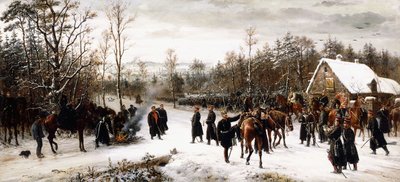 Arrival of Prince Frederick Charles on the Battlefield of Vionville by Conrad Freyberg