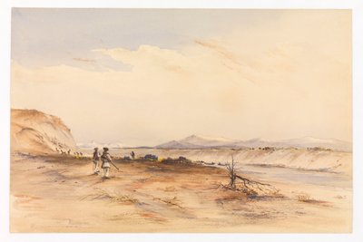 Hunting on the Santa Cruz River, c.1878 by Conrad Martens