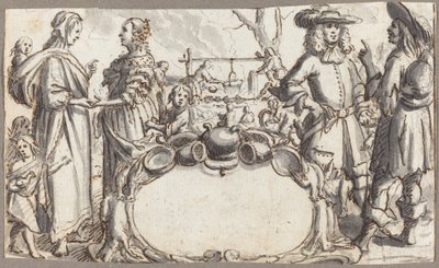 Allegory of Poverty and Wealth by Conrad Meyer