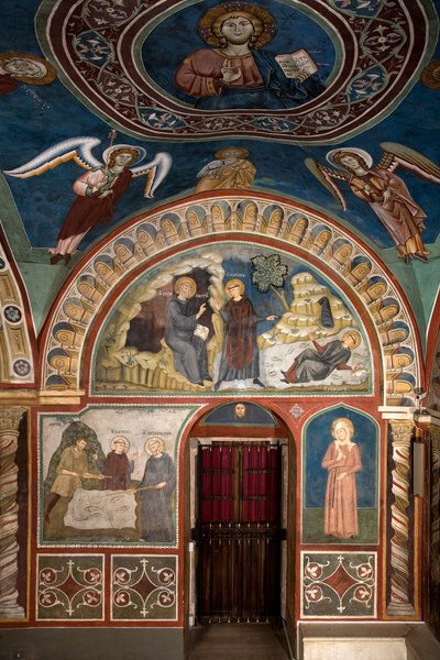 Different Episodes of the Life of Saint Benedict: In the Center 