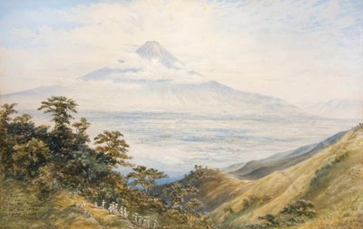 Fujiyama From Otomi Toge Pass, Japan by Constance Frederica Gordon Cumming