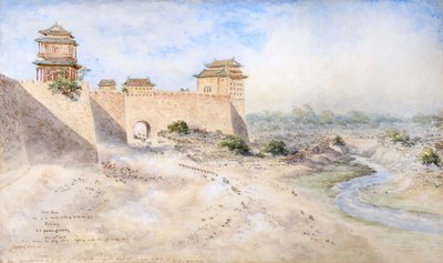 Hata Men. One of the South Gates of the Tartar City, Peking by Constance Frederica Gordon Cumming