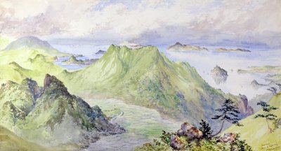 Nagasaki, Japan: Isle of Pappenberg by Constance Frederica Gordon Cumming