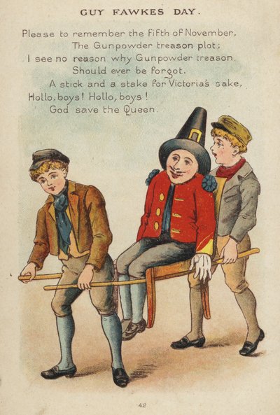 Nursery Rhyme: Guy Fawkes Day by Constance Haslewood