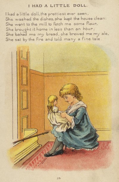 Nursery Rhyme: I Had A Little Doll by Constance Haslewood