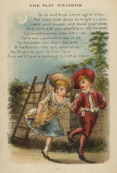 Nursery Rhyme: The Play Welcome by Constance Haslewood