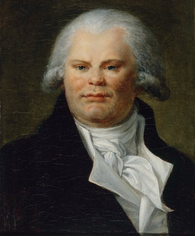 Portrait of Georges Jacques Danton by Constance Marie Charpentier