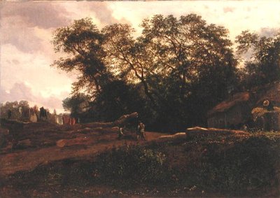 The Edge of the Forest, late 1830s by Constant Emile Troyon