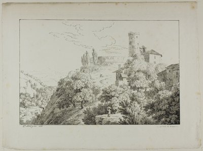 Landscape by Constant Bourgeois