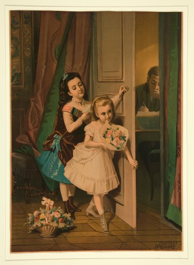 Untitled (Flowers for Father) by Constant Joseph Brochart