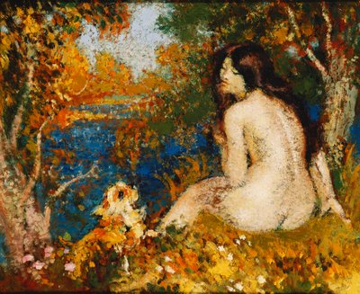 Bouquet of Lilies by Constant Montald