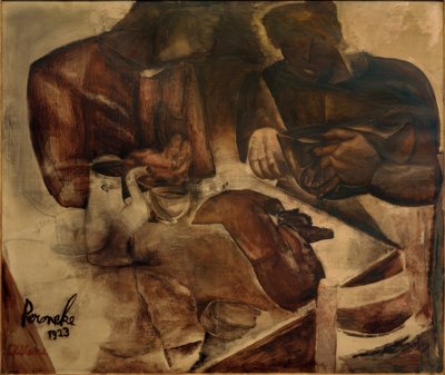 The Black Bread by Constant Permeke