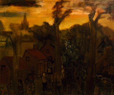 Jabbeke in 1940 by Constant Permeke