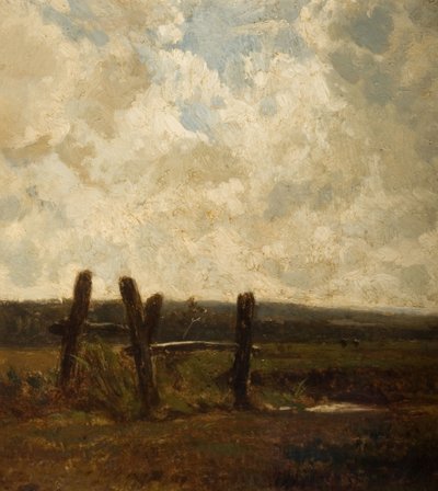 Landscape With a Foreground of Meadowland by Constant Troyon