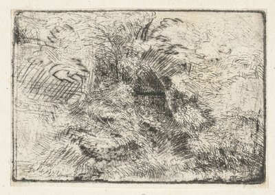 Forest Landscape with Hut Among the Trees by Constantijn à Renesse (possibly)