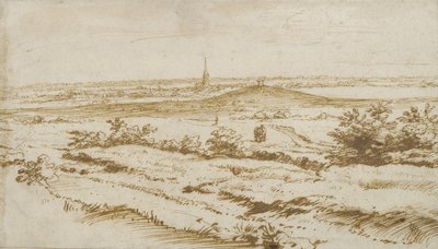 Landscape near Appeldoorn, 1680 by Constantijn the Younger Huygens