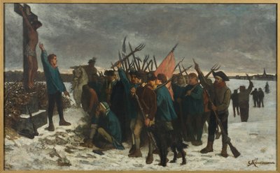 Episode from the War in the Vendée by Constantin Emile Meunier