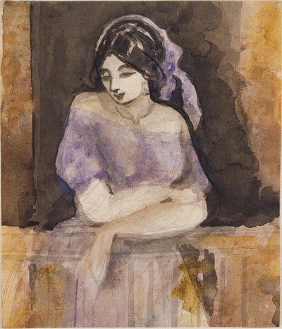 Young Spanish Girl by Constantin Guys