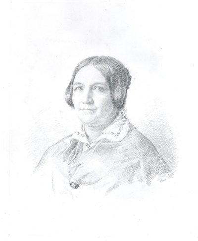 Christine Stampe by Constantin Hansen