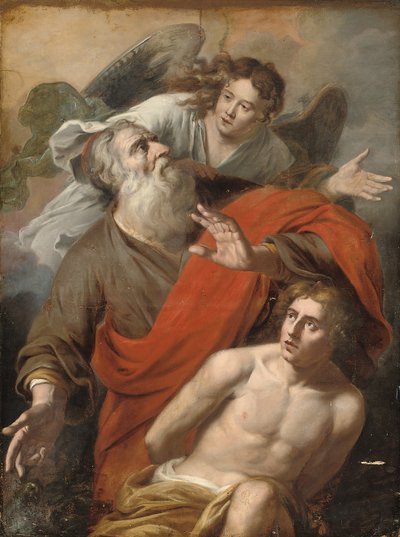 The Sacrifice of Isaac by Constantin Verhout or Voorhout