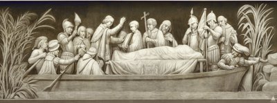 Burial of Hernando De Soto by Constantino Brumidi