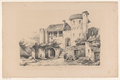 Inhabited Ruin (The Landscape series) by Constantinus Cornelis Huysmans
