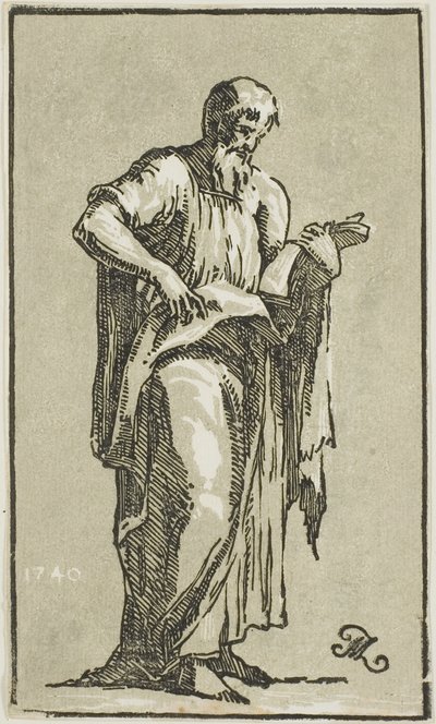 An Apostle by Conte Antonio Maria Zanetti the Elder