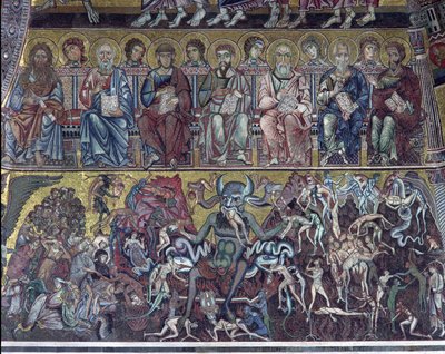 Hell (detail) by Coppo di Marcovaldo