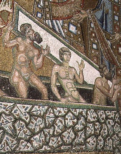 The Last Judgement (detail) by Coppo di Marcovaldo