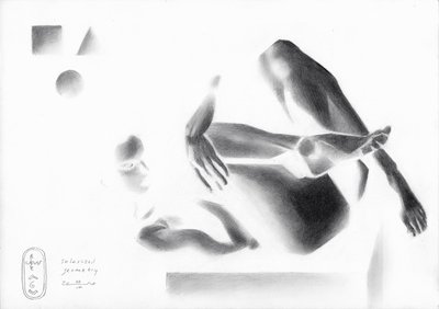 Abstract Human Geometry by Corné Akkers