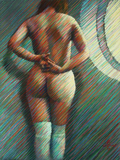 Bare Back Contemplation by Corné Akkers