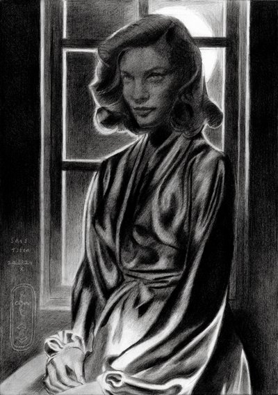 Classic Noir Woman by Corné Akkers