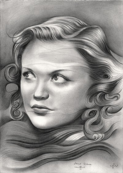 Elegant Dream Portrait by Corné Akkers