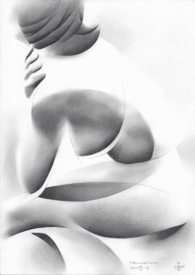Graceful Female Form by Corné Akkers