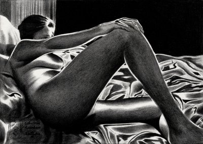 Intimate Nude Repose by Corné Akkers