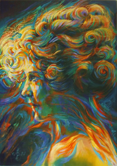 Vibrant Woman Profile by Corné Akkers