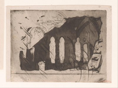 Ruins of an Abbey by Corneille Seghers