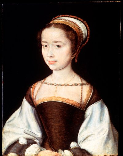 Female Portrait by Corneille de Lyon