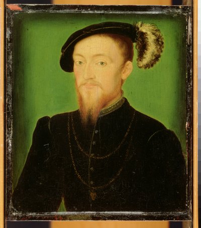 Man with a Feather in his Hat by Corneille de Lyon