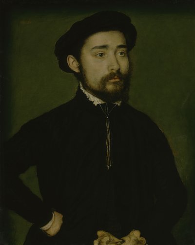 Portrait of a Man with a Glove by Corneille de Lyon