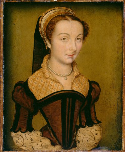 Portrait of Louise de Halluin, Dame de Cipierre, c.1555 by Corneille de Lyon
