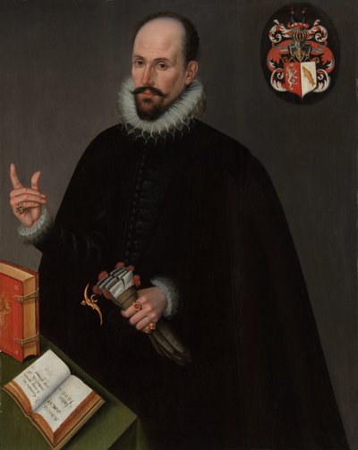 Portrait of Ott van Bronckhorst by Cornelia toe Boecop