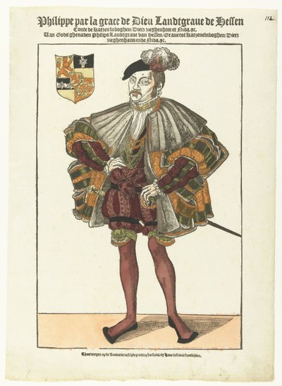 Portrait of Philip of Hesse by Cornelis Anthonisz. (manner of)