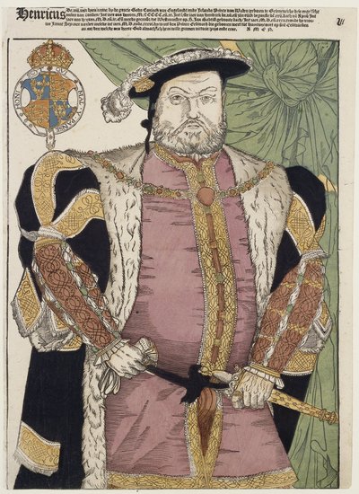 Portrait of Henry VIII of England by Cornelis Anthonisz. (manner of)