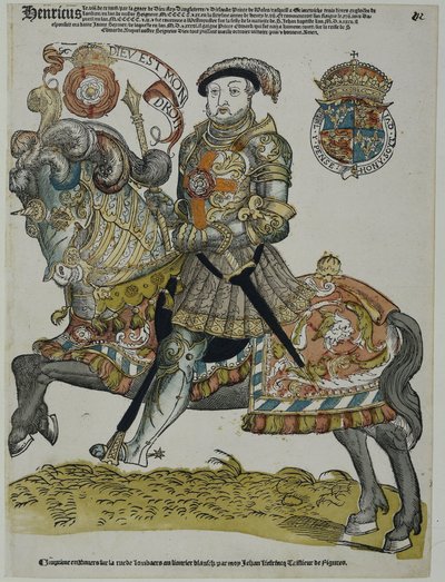 Portrait of Henry VIII of England by Cornelis Anthonisz. (manner of)