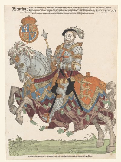 Portrait of Henry VIII of England by Cornelis Anthonisz. (manner of)