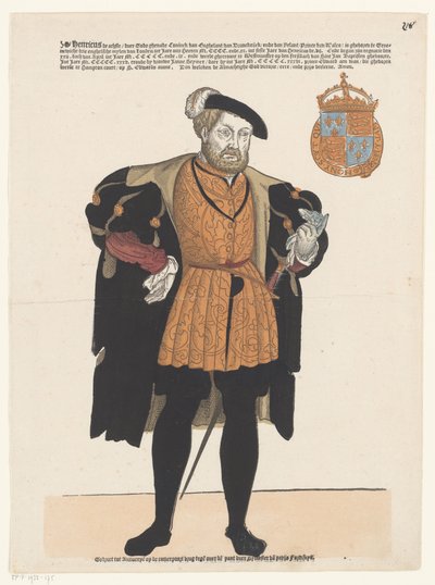 Portrait of Henry VIII of England by Cornelis Anthonisz. (manner of)