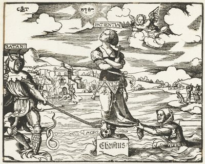 Patience on a Stone in the Water by Cornelis Anthonisz.